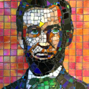 Abraham Lincoln Mosaic.