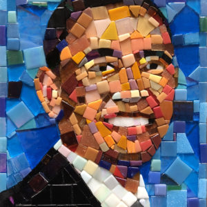 Barack Obama mosaic