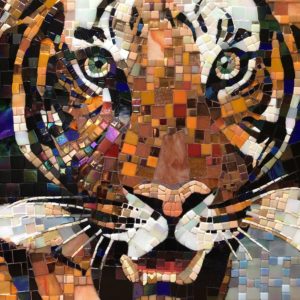 Tiger mosaic