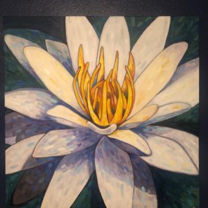 Lotus painting